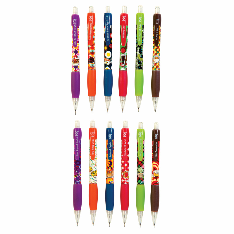 ?Scent-sibles® Doo Wop Diner .7mm Mechanical Pencil Display