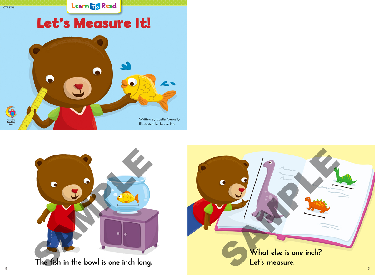 Ctp絵本 Let S Measure It M2 2 英語教材のctm