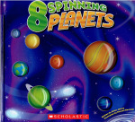 8 spinning planets