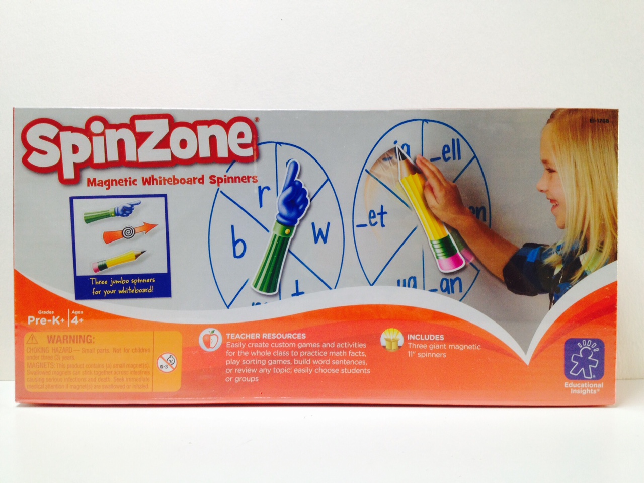 ルーレット：Spin Zone(マグネット式ホワイトボード用スピナー 