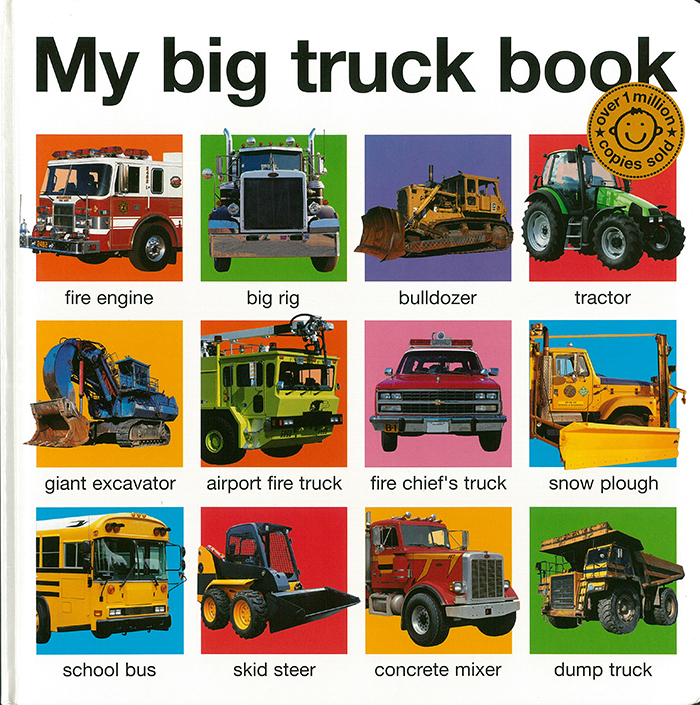 テーマの絵本 My Big Truck Book 乗り物 英語教材のctm