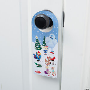 rudolph-the-red-nosed-reindeer-sup----sup-christmas-doorknob-hanger-sticker-scenes-12-pc-~14091025-a02